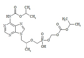 Tenofovir Impurity E (Mono-POC Tenofovir 6-Isopropyl Carbomate)