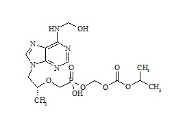 Tenofovir Disoproxil Fumarate Impurity(N6-CH2OH-POC PMPA)