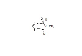 Tenoxicam Impurity E (2-Methylthieno[2,3-d]isothiazol-3(2H)-one-1,1-dioxide   )