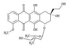 Epirubicin Impurity 1(13-Deoxyepirubicin)
