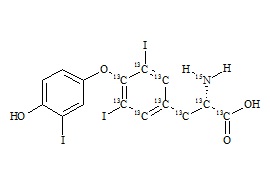 Liothyronine-15N-13C9