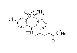 Tianeptine MC5 (pentanoic acid metabolite)