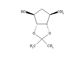 Ticagrelor Related Compound 3 ((+/-)-6-Aminotetrahydro-2,2-Dimethyl-4H-Cyclopenta-1.3-dioxol-4-ol)