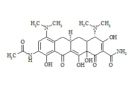 Tigecycline Metabolite M5 (N-Acetyl-9-Aminominocycline)