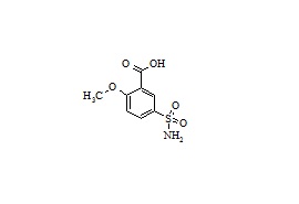5-Sulphamoyl-2-Methoxy benzoic acid