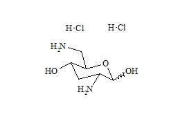Tobramycin (Nebramycin) Impurityi2,6-Diamino-2,3,6-Trideoxy-D-Ribo-Hexose 2HCl}