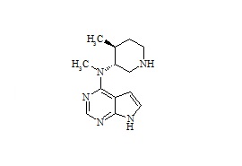 Tofacitinib Impurity (N-Des-(2-Cyanide-acetyl)-(3R,4S))