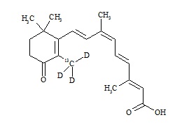4-Oxo-Alitretinoin-13C, d3
