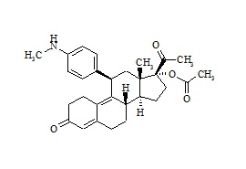 N-Desmethyl Ulipristal Acetate