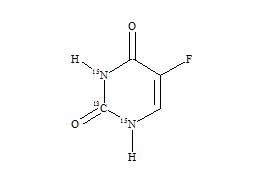 5-Fluorouracil-13C-15N2