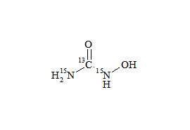 Hydroxy Urea-15N2-13C