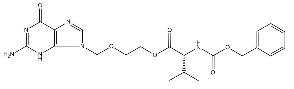 N-Carboxybenzyl D-Valacyclovir