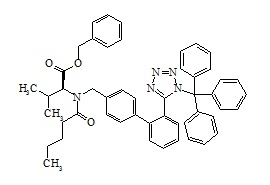 Valsartan Benzyl Ester N1-Trityl Analog