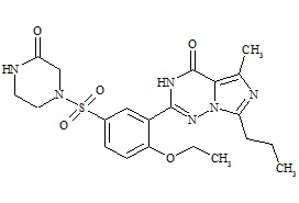 Vardenafil Oxopiperazine