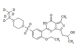 Vardenafil Hydroxy Impurity-D5