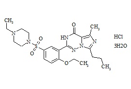 Vardenafil HCl Trihydrate