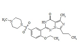 N-Desethyl-N-Methyl Vardenafil