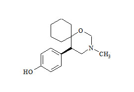 Venlafaxine Related Compound (R-4-(3-Methyl-1-oxa-azaspiro[5,50undecan-5-yl]phenol))