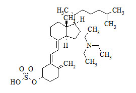Vitamin D3 Sulfate Triethylamine Salt