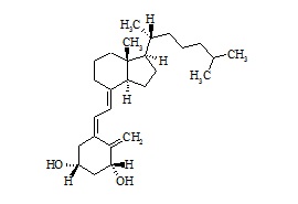 Alfacalcidol Impurity B (1-Belta-Calcidol)
