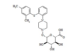 N-Hydroxylated Vortioxetine Glucuronide