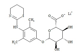 4-Hydroxy Xylazine O-Glucuronide Lithium Salt