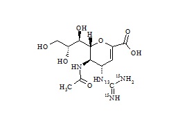 Zanamivir-13C, 15N2