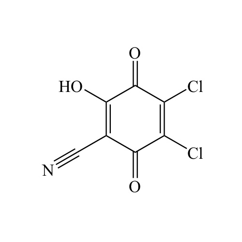 4,5-Dichloro-2-hydroxy-3,6-dioxo-1,4-cyclohexadiene-1-carbonitrile