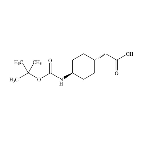 2-(trans-4-((tert-Butoxycarbonyl)amino)cyclohexyl)acetic acid