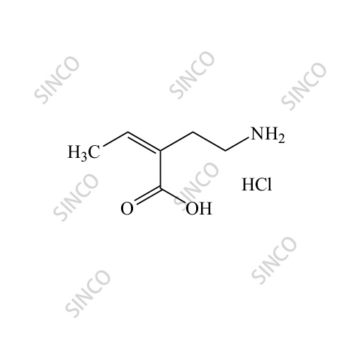 (E)-2-(2-Aminoethyl)but-2-enoic Acid Hydrochloride