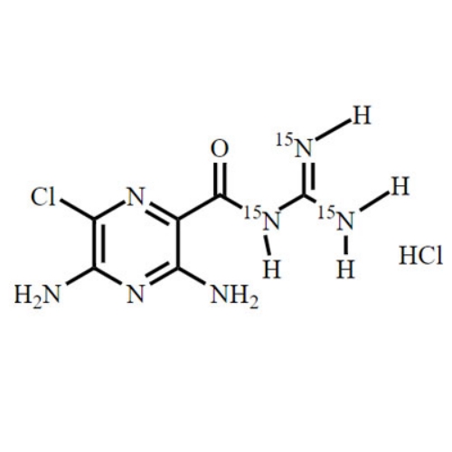 Amiloride-15N3 HCl