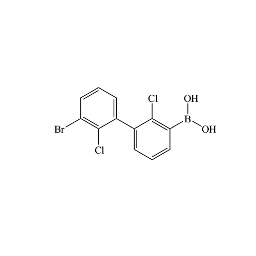 (3'-bromo-2,2'-dichloro-[1,1'-biphenyl]-3-yl)boronic acid