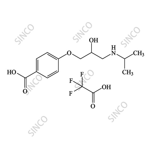 Bisoprolol Carboxylic Acid Impurity Trifluoroacetic acid
