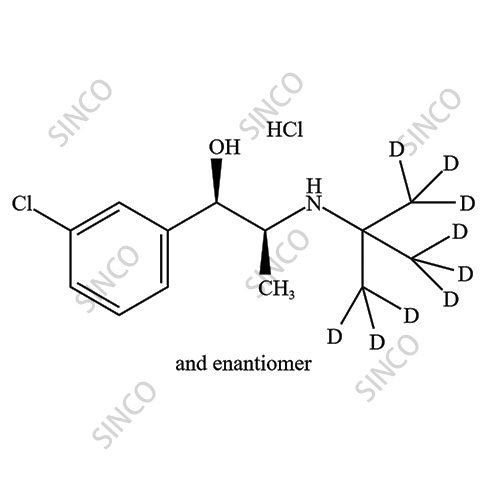 rac-erythro-Dihydro Bupropion-d9 HCl