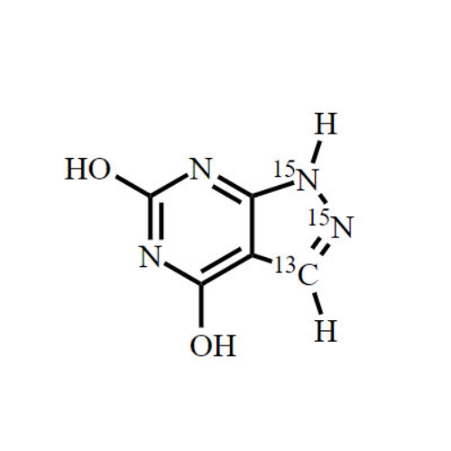 Oxypurinol-13C-15N2