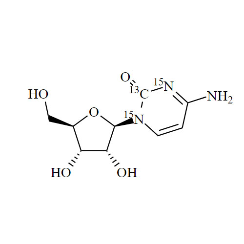 Cytidine-13C-15N2