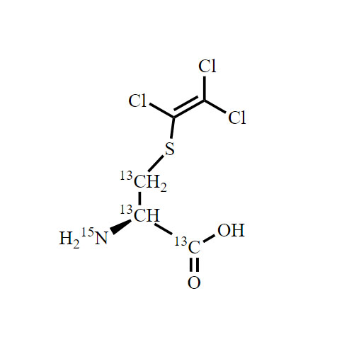 S-(1,2,2-Trichlorovinyl)-Cysteine-13C3-15N