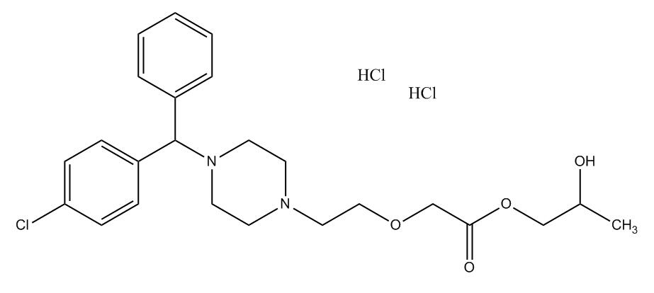 Cetirizine Propanediol Ester Impurity DiHCl(Mixture of Diastereomers)