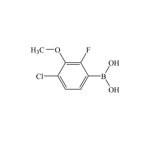 (4-Chloro-2-fluoro-3-methoxyphenyl)boronic acid