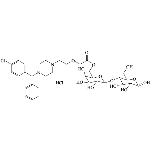 Cetirizine 6'-O-Lactose Ester HCl (Mixture of alpha and beta Isomers)