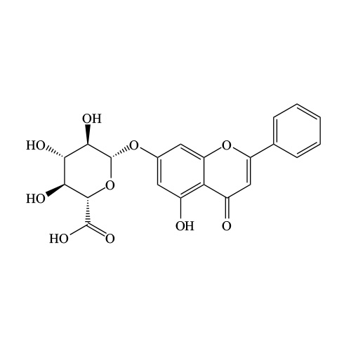 Chrysin 7-glucuronide