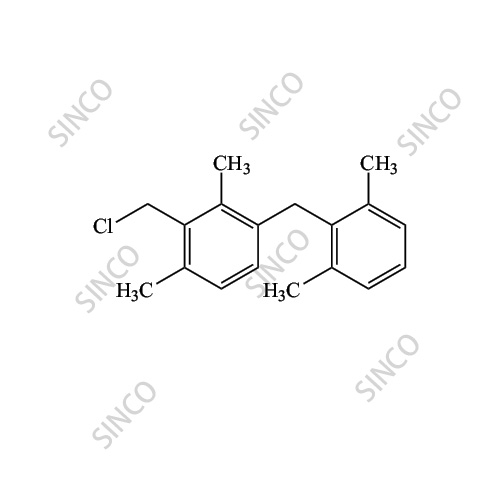 2-(chloromethyl)-4-(2,6-dimethylbenzyl)-1,3-dimethylbenzene