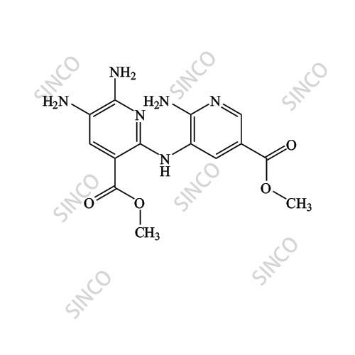 methyl 5,6-diamino-2-((2-amino-5-(methoxycarbonyl)pyridin-3-yl)amino)nicotinate