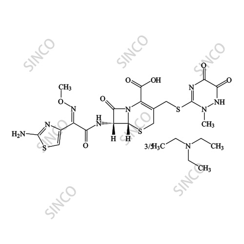 Ceftriaxone EP Impurity A 3/5 Trifluoroacetic acid