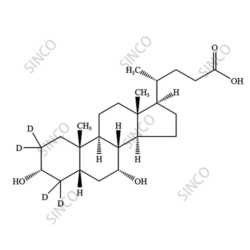 Chenodeoxycholic Acid-d4