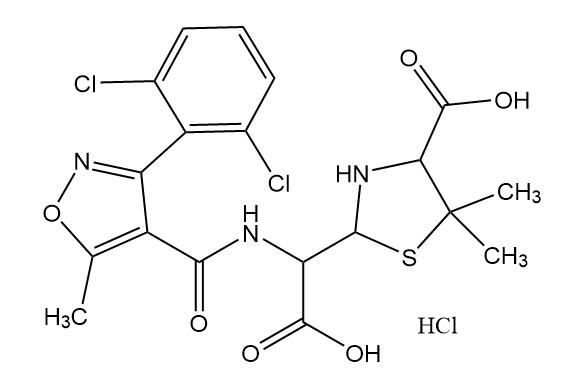 Dicloxacilloic Acid HCl (Mixture of Diastereomers)