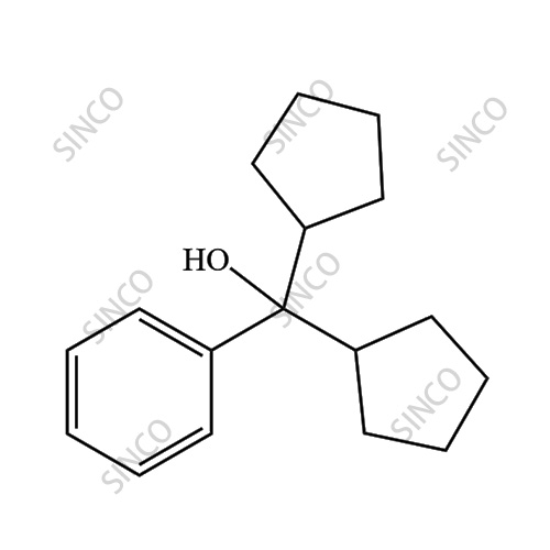 Dicyclopentylphenylmethanol