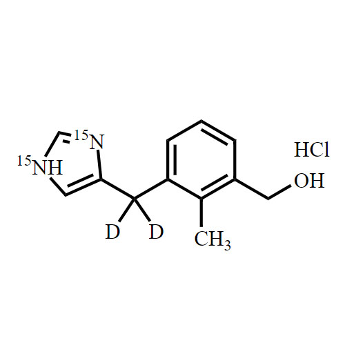 3-Hydroxy Detomidine-15N2,d2 Hydrochloride