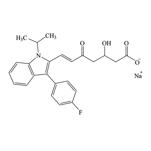 Fluvastatin EP Impurity D Sodium Salt