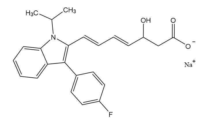 Fluvastatin Impurity F Sodium Salt